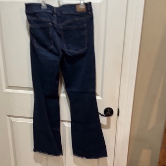 American Eagle Outfitters Dark Indigo Flare Jeans - Picture 3 of 3